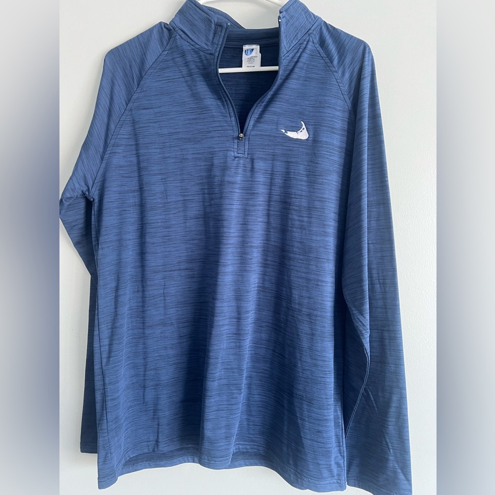 ES Sports Men’s Medium Quarter Zip Pull over New with Tags Never Worn